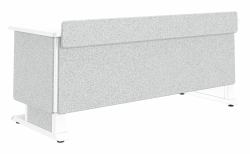 Middle Atlantic Products FML-72AD8WS-FR pupitre Gris, Blanc 79,8 kg 