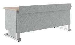 Middle Atlantic Products FML-72AE1MS-CH pupitre Gris, Bois 79,8 kg 