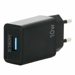 Mobilis 001360 chargeur d'appareils mobiles Universel Noir Secteur Auto 