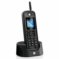 Motorola O201 Téléphone DECT Identification de l'appelant Noir  - Version UK