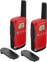 Motorola TALKABOUT T42 radio bidirectionnelle 16 canaux Noir, Rouge 
