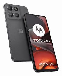 Motorola moto g15 17,1 cm [6.72"] Double SIM Android 15 4G USB Type-C 4 Go 128 Go 5200 mAh Gris 