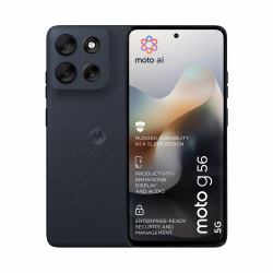Motorola moto g56 5G 17,1 cm [6.72"] Double SIM hybride Android 15 USB Type-C 8 Go 256 Go 5200 mAh Noir 