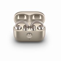 Motorola moto buds loop Casque Sans fil Clip d'oreille Appels/Musique/Sport/Au quotidien Bluetooth Beige 
