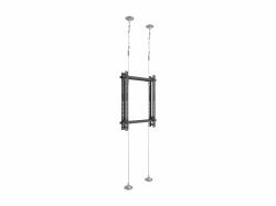 Multibrackets 7055 montage des affichages de messages 165,1 cm [65"] Noir 