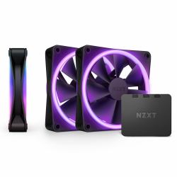 NZXT F120 RGB DUO Triple Pack Boitier PC Ventilateur 12 cm Noir 3 pièce[s] 