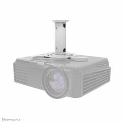 Neomounts BEAMER-C80WHITE Support de plafond pour vidéoprojecteur - h13-20 cm - orientable 