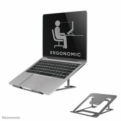 Neomounts NSLS085GREY Support pour ordinateur portable 10-17" - pliable - compact - universel 