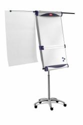 Nobo Chevalet mobile Classic en acier avec bras escamotables 