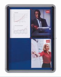 Nobo Vitrine d`intérieur fond tissu 9xA4 