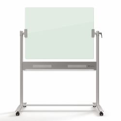 Nobo Tableau mobile magnétique Diamond en verre, 1200x900 