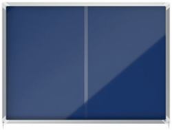 Nobo 1915334 tableau d'affichage Intérieure Bleu Aluminium 