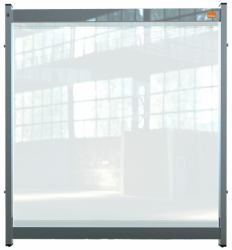 Nobo 1915550 cloison pour espace de travail Séparateur de bureau 750 x 40 mm 