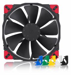 Noctua NF-A20 PWM CH.BK.S système de refroidissement d’ordinateur Boitier PC Ventilateur 20 cm Noir 
