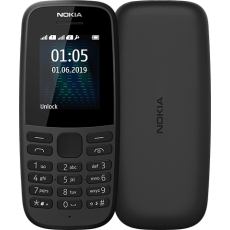 Nokia 105 4,5 cm [1.77"] 73,02 g Noir Téléphone numérique 