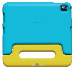 Nokia T10 Kids 20,3 cm [8"] Housse Cyan, Jaune 