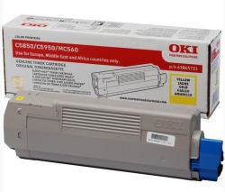 OKI 43865721 Cartouche de toner 1 pièce[s] Original Jaune 