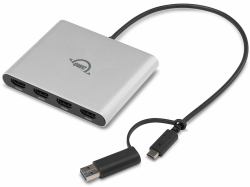 OWC OWCCADPDL4HDMI adaptateur graphique USB 3840 x 2160 pixels Argent 
