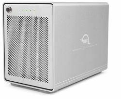 OWC Mercury Elite Pro Quad Boîtier HDD Argent 2.5/3.5" 