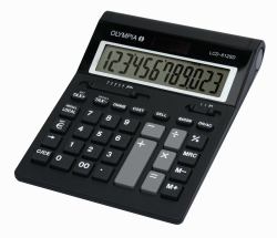 Olympia LCD 612 SD calculatrice Bureau Calculatrice basique Noir 