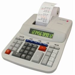 Olympia CPD 512 calculatrice Bureau Calculatrice imprimante Blanc 