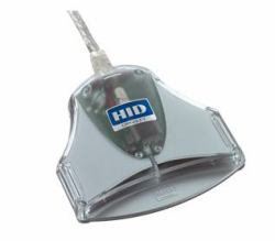 HID Identity 3021 USB USB 2.0 Argent lecteur de cartes à puce 