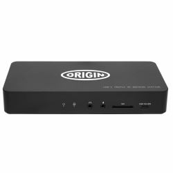 Origin Storage OSDOCK-T4K15-OS-KBD/MS-WRL station d'accueil USB 3.2 Gen 2 [3.1 Gen 2] Type-C Noir 