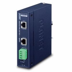 PLANET IPOE-173S séparateur voix-données Connexion Ethernet, supportant l'alimentation via ce port [PoE] Bleu 