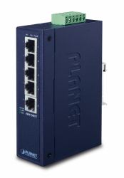 PLANET ISW-501T commutateur réseau Non-géré L2 Fast Ethernet [10/100] Bleu 