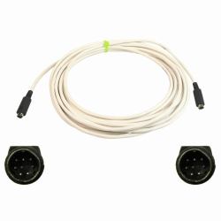 PTZOptics VISCA-50 câble S-video 15,24 m S-Video [8-pin] Blanc 