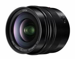 Panasonic H-X012E lentille et filtre d'appareil photo SLR Objectif ultra large Noir 
