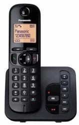Panasonic KX-TGC220 Téléphone DECT Identification de l'appelant Noir  - Version UK