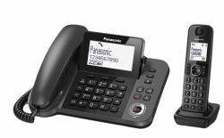 Panasonic KX-TGF320E Téléphone DECT Identification de l'appelant Noir  - Version UK