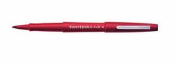 Papermate Flair stylo fin Moyen Rouge 12 pièce[s] 