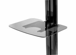 Peerless ACC-GS1 Accessoire panier multimédia Noir Verre trempé Etagère 