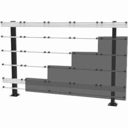 Peerless DS-LEDKBD-ICON-138 support d’écrans de murs vidéos 