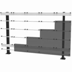 Peerless DS-LEDKBD-ICON-165 support d’écrans de murs vidéos 