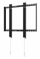 Peerless ESF686 montage des affichages de messages 2,18 m [86"] Noir 