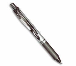 Pentel Energel XM Klick Stylo à bille retractable avec clip Noir 12 pièce[s] 