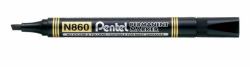 Pentel N860 marqueur indélébile Noir 12 pièce[s] 