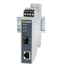 Perle SR-1110-SFP convertisseur de support réseau 1000 Mbit/s Gris 