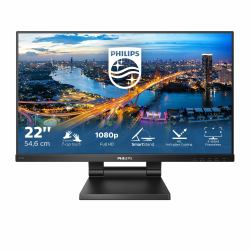 Philips B Line 222B1TC/00 écran plat de PC 54,6 cm [21.5"] 1920 x 1080 pixels Full HD LED Écran tactile Noir 