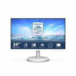 Philips V Line 241V8AW/00 écran plat de PC 60,5 cm [23.8"] 1920 x 1080 pixels Full HD LCD Blanc 