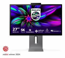 Philips Brilliance 27E3U7903/00 écran plat de PC 68,6 cm [27"] 5120 x 2880 pixels 5K Ultra HD LCD Gris 