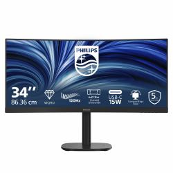 Philips 34B2N3500C/00 écran plat de PC 86,4 cm [34"] 3440 x 1440 pixels Wide Quad HD LCD Noir 