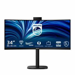 Philips 3000 series 34B2U3600CH/00 écran plat de PC 86,4 cm [34"] 3440 x 1440 pixels Wide Quad HD LCD Noir 