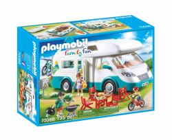 Playmobil FamilyFun Famille et camping-car 