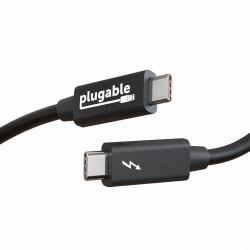 Plugable Technologies TBT-TRAN Câble Thunderbolt 2 m 20 Gbit/s Noir 