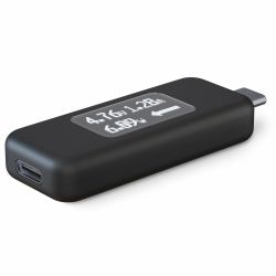Plugable Technologies USBC-VAMETER testeur d'alimentation Noir 