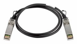 Plusoptic DACSFP-10G-1M-PLU câble InfiniBand et à fibres optiques SFP+ DAC Noir 